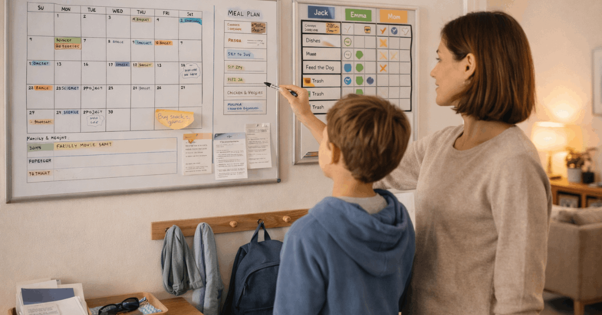 How to Create Order in a Busy Household